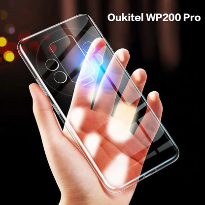 Protective Case for Oukitel WP200 Pro - Black | 6.7" Slim Shockproof Bumper Back Cover Anti-Scratch Flexible TPU Shell, Grip-Friendly - color: Black