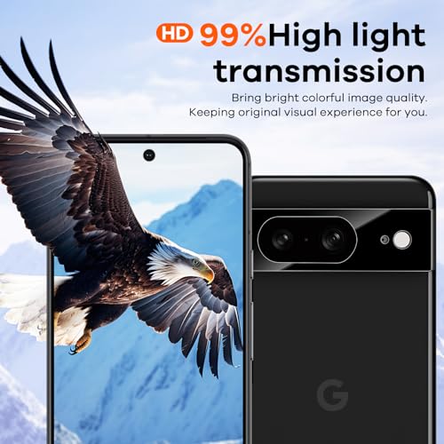 for Google Pixel Phone Screen Protector Camera Lens Protector (Pixel 8)