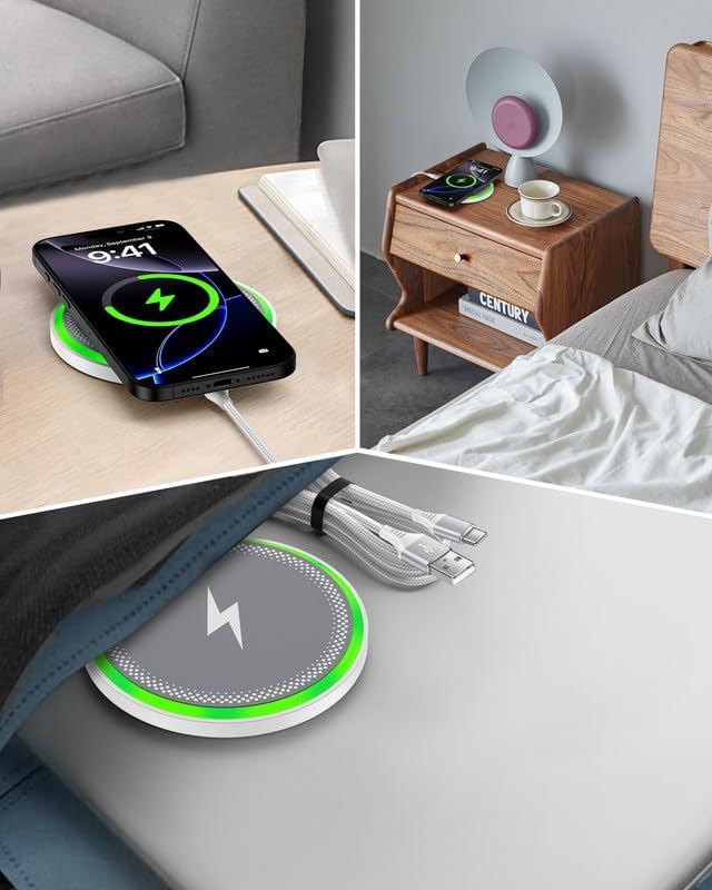 Pixel 11 10a 10 Pro XL Wireless Charger Android Fast Charging for Google - color: Wireless Charger-White