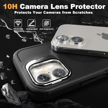 Follaroma for iPhone 16 Plus Case,Magnetic,Heavy Duty Case,6.7'',Black - color: Black, size: iPhone 16 6.1''
