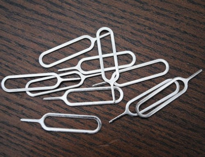 Sim Card Tray Open Ejector Pin, SIM Card Tray Open Eject Pin Removal Tool Needle Opener Ejector for all iPhone ipad Samsung Galaxy Most Smartphone