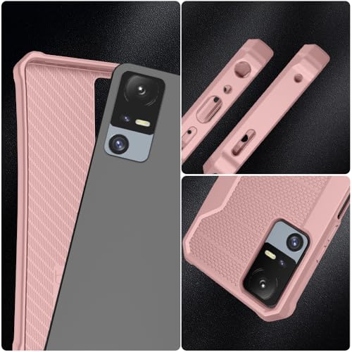 BELTRON Jitterbug Smart 4 Phone Case, Slim Industrial Strength Protective Grip Case with Reinforced Technology for TCL 40XL / Lively Jitterbug Smart4 (Pink) - color: Pink
