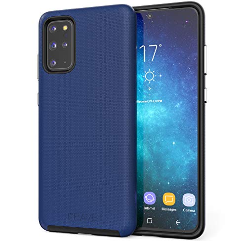 Crave for Samsung Galaxy S20 Plus Case, Shockproof Protection Dual Layer Case for Samsung Galaxy S20 Plus 5G (6.7 inch) - Navy - color: Navy, size: Galaxy S20+