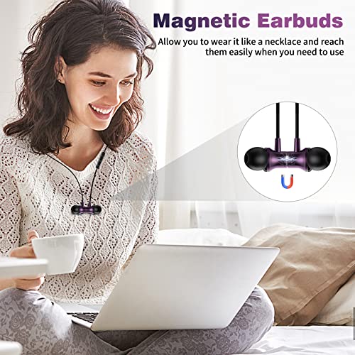 COOYA USB C Headphones Wired Earbuds for iPhone 18 Pro Max 17 16 15 Purple - color: Purple