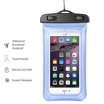 Floating Waterproof Phone Pouch Dry Bag Waterproof Phone Case for Samsung Galaxy S26 S25 S24 S23 S22 Ultra Plus S21 FE A57 A37 A17 A16 A15 Google Pixel 10 9a 8 iPhone 17 16 15 14 Plus 13 12 11 Pro Max