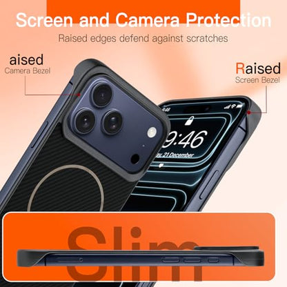Phone Case Crafted for iPhone 17 Pro,Black - color: Black-2, size: iPhone 17 Pro