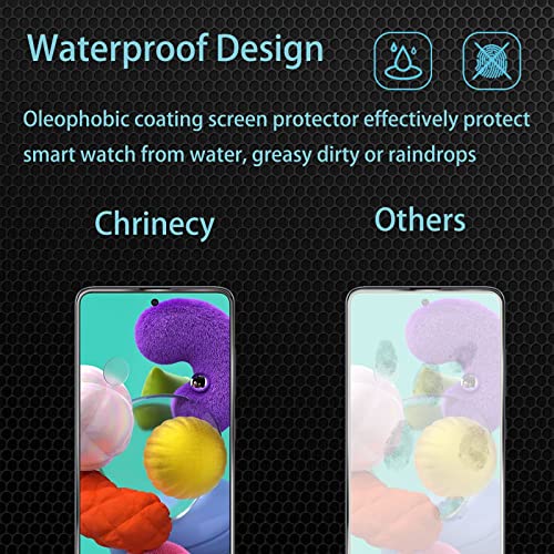 3+2 Pack Screen Protector for Samsung Galaxy A51 4G/5G - size: Galaxy A51 3+2 Pack