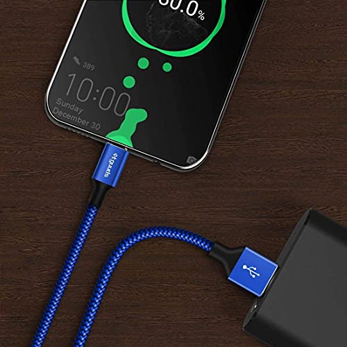etguuds Long USB to USB C Cable, 16ft USB A to USB C Cable Fast Charging - color: Blue