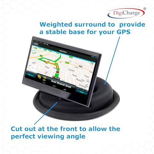 Anti Slip Car Dashboard Beanbag Phone/GPS Holder Mount For Garmin Drive 53 52 50LM 51 LMT-S 40LM DriveAssist 50LMT-D 51 LMT-S DriveSmart 55 50LM 50LMT-D 51 LMT-S DriveLuxe 50 LMT-D 51LMT-S Nuvi 57 GPS - size: 60mm Disc Diameter