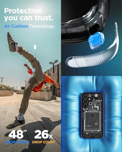 Spigen for Galaxy S24 FE Case, Ultra Hybrid [No Magnet Ring] [Anti-Yellowing] - Zero One - color: Zero One, size: Galaxy S24 FE