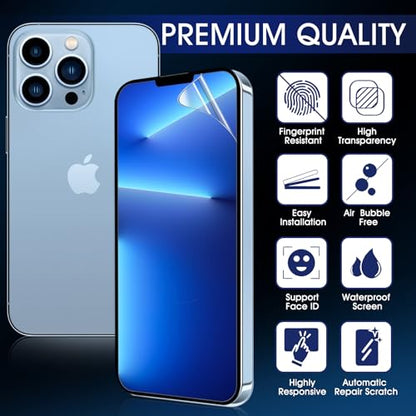 3 Pack for iPhone 13 Pro Max/14 Plus Screen Protector Flexible Soft - size: iPhone 13 Pro Max/ iPhone 14 Plus