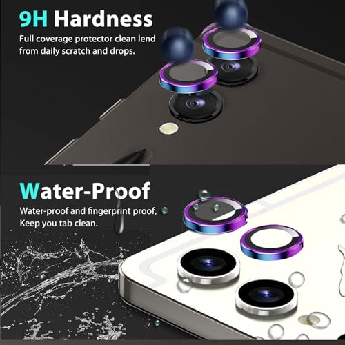 Zeking 2 Set for Samsung Galaxy Tab S10 Plus Camera Lens Protector - color: Color