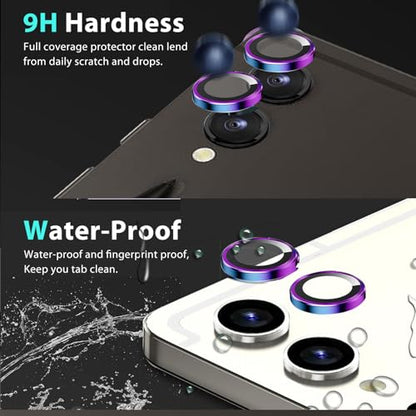 Zeking 2 Set for Samsung Galaxy Tab S10 Plus Camera Lens Protector - color: Color