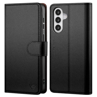 Compatible with Samsung Galaxy S26 Plus Case Wallet with Card Holder [4 Card Slot] Women Men,RFID Blocking PU Leather Phone Case Flip Protector Cover Credit Card Slot Kickstand,Black - color: Black, size: Samsung Galaxy S26 Plus - 6.7"