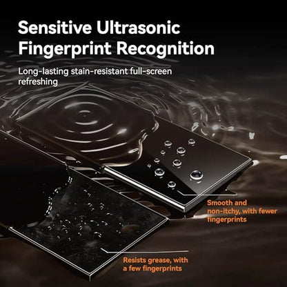 3+2+1 Pack Privacy Screen Protector Compatible for Samsung Galaxy S25 Ultra, Tempered Glass with Camera Lens Protector & Phone Case, Easy Install Frame, 9H Hardness, Bubble-Free, Anti-Spy 28° Viewing Angle, Full Coverage, Case Friendly - size: Galaxy S25