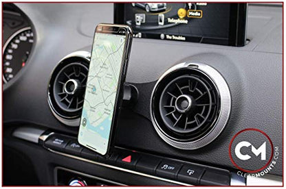 Phone Holder - Magnetic & Cradle Mount for A3, S3, RS3, E-Tron (8V) 2014-2020