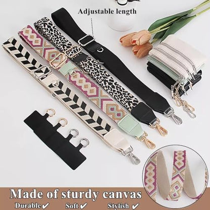 Crossbody Body Phone Holder for Women, New Phone Strap with Zippered Pouch, Adjustable Crossbody Strap - color: Pink
