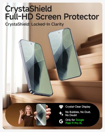 SMARTDEVIL 3Pack Tempered Glass for Google Pixel 11 Pro XL Screen Protector - size: Pixel 11 Pro xl