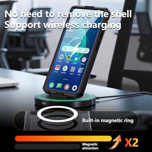 Waterproof Phone Case for Samsung Galaxy S26 Ultra Protective Black - color: Black, size: Samsung Galaxy S26 Ultra