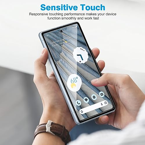 OMOTON Screen Protector for Google Pixel 7A 5G 6.1 Inch, 3 Pack - size: Pixel 7a - 6.1 Inch