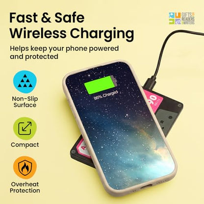 ZipCharger Wireless Phone Charger - color: Cassette