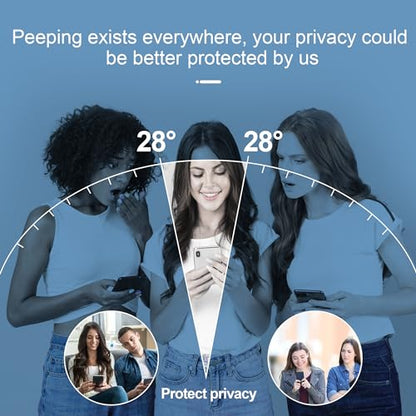 PDDKISS Compatible for iPhone 15/iPhone 16 Privacy Screen Protector - size: for iPhone 15 - 6.1 inch