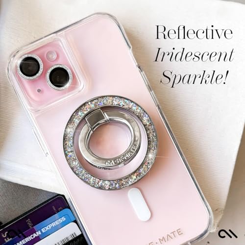 Case-Mate Camera Lens Protector with Twinkle Rings for iPhone 15 / iPhone 15 Plus - Double Tempered Glass - Durable, Anti-Scratch - Ultra HD View w/Night Shooting, Bling, Case Friendly, Easy Install - size: iPhone 15 / iPhone 15 Plus