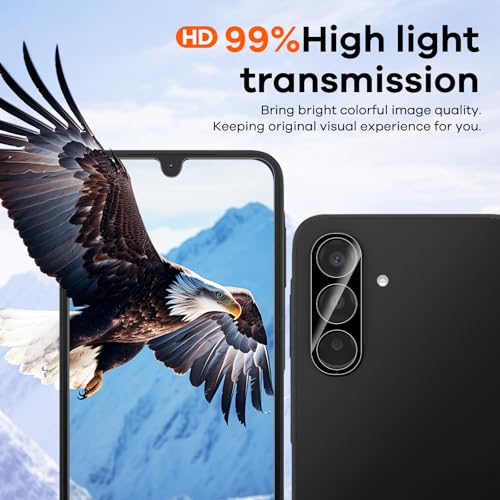 3+3 for Samsung Galaxy A17 5G Privacy Screen Protector Camera Protector - size: Galaxy A17 Privacy