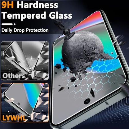 LYWHL 3+2 Pack for Google Pixel 10 Tempered Glass Screen Protector - size: Google Pixel 10