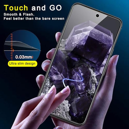 Ferilinso Privacy Screen Protector for Google Pixel 8, Tempered Glass - size: Google Pixel 8-6.2 IN