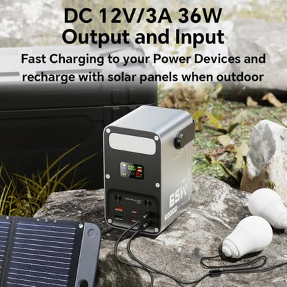 Portable Charger 60000mAh Power Bank PD 65W Fast Charging USBC Battery Pack