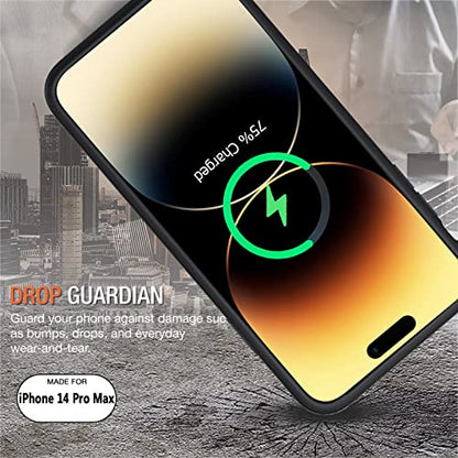 Battery Case for iPhone 14 Pro Max,Upgraded 12000mAh Rechargeable Portable Charging Case with Wireless Charging Compatible for iPhone 14 Pro Max (6.7inch) with Carplay Battery Pack Charger Case -Black - size: iPhone 14 Pro Max -12000mAh