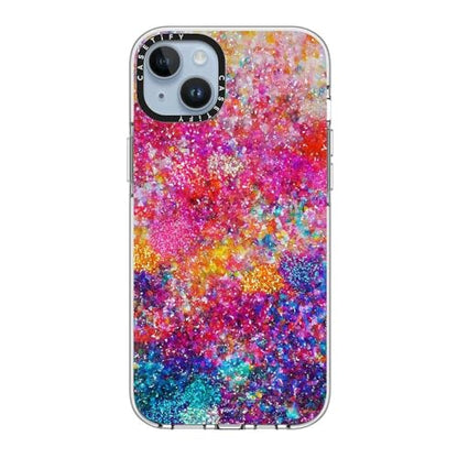 CASETiFY for iPhone 14 Plus Case - Impact Clear Compatible with MagSafe | Not Yellowing | 6.6 ft. 3X Military Grade Drop Protection | And We Danced Our Way Home by Ingrid Ching | Clear - color: And We Danced Our Way Home, size: Iphone 14 Plus (6.7")
