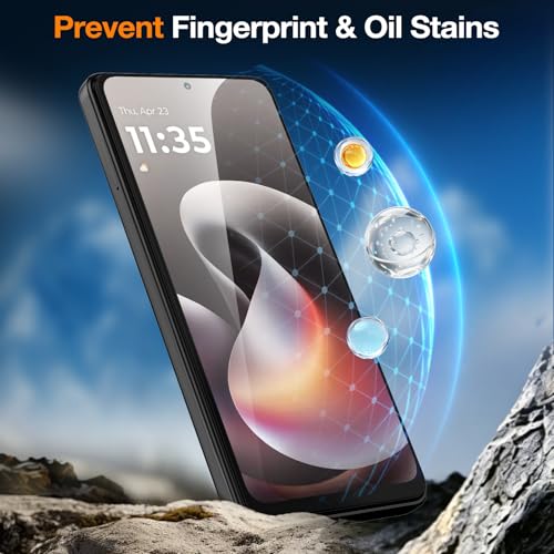 3 Pack for Motorola Moto G Stylus 5G (2026) Screen Protector, 9H Anti Scratch HD Clear Tempered Glass Film, Full Coverage, Bubble Free, Case Friendly - size: Moto G Stylus 5G 2026