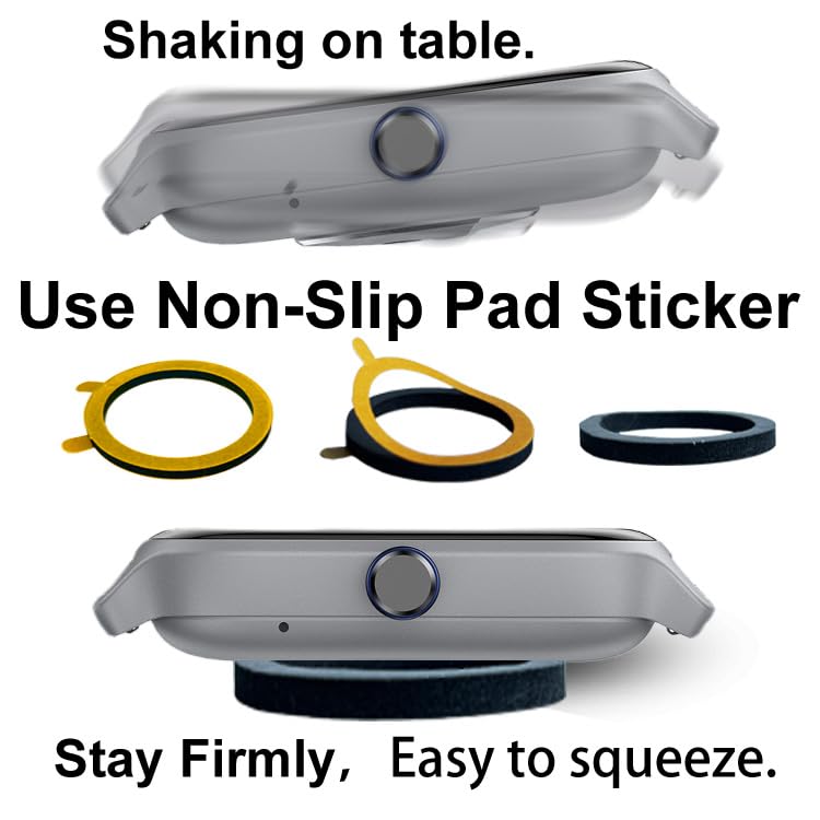 Compatible with GRV FC1 1.83” Smartwatch, 3D Screen Protectors, 3 Piece, Full Coverage, Anti-shatter, 3DFC1P72