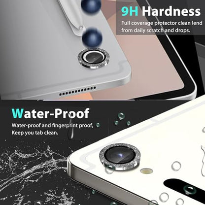 Zeking 2 Set for Samsung Galaxy Tab S11 X730 Bling Camera Lens Protector - color: BlingBlack