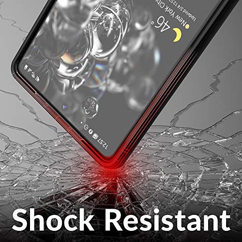 Crave Galaxy Note 20 Case, Shockproof Protection Dual Layer Case for Samsung Galaxy Note 20 (6.7 inch) - Black - color: Black