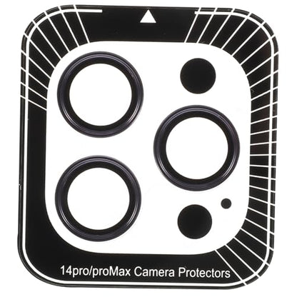 Camera Lens Protector Tempered Film for Scratch Resistant Dark Purple Protective Cover High Transparency Dust Film Compatible with Phone Cases