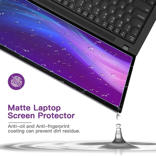 2 Pack 14 Inch Anti Blue Light Screen Protector for HP 14" Laptop/HP Pavilion 14/HP Chromebook 14/HP Stream 14/HP ProBook 14/Acer Chromebook 14/Acer Aspire 14/Acer Chromebook 314|514/Asus Chromebook - size: 14.6 inch