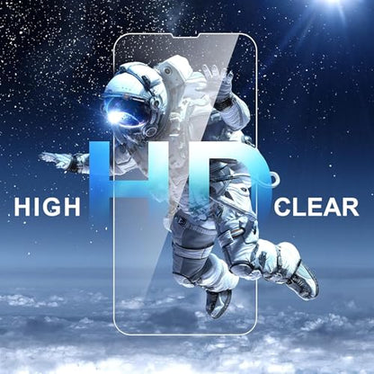 ImpactStrong 3-Pack Shatterproof Tempered Glass Screen Protector for iPhone 13 Mini [Easy Installation Frame] [Bubble Free] [9H Hardness] [Full Coverage] Case Friendly, 5.4 Inch - size: iPhone 13 Mini