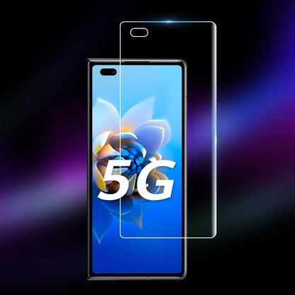 Ultra Thin Hydrogel Film for Huawei Mate X2 MateX2 5G Soft TPU Front Back Full Cover Screen Protector Transparent Protective Film (Not Tempered Glass) (Front Film 6.45 Inch,Huawei Mate X2) - color: Front Film 6.45 Inch