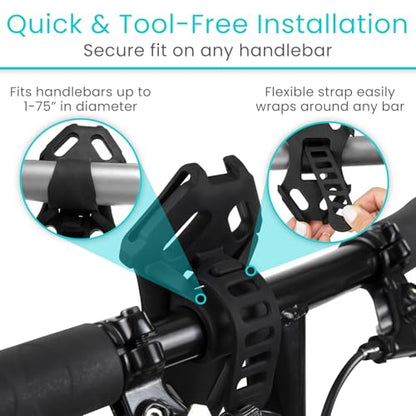 Vive Phone Holder - Universal Cell Phone Mount for Bike, Car, Motorcycle