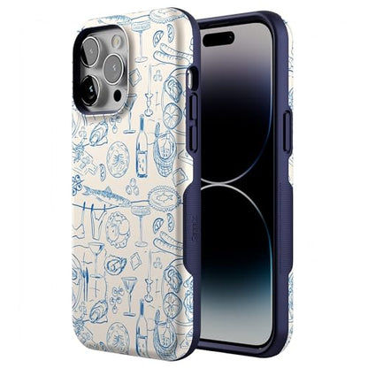 Casely iPhone 14 Pro Max Case | Dolce Vita | Amalfi Aperitivo | Bold Protective Design | Compatible with MagSafe - color: Dolce Vita | Amalfi Aperitivo
