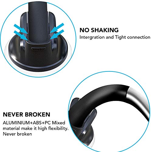 APPS2Car Magnetic Car Phone Holder Mount with Flexible Gooseneck Arm