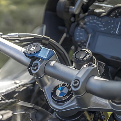 Quad Lock Motorcycle Handlebar Phone Mount for iPhone, Galaxy Pixel and Universal Adapters - size: Handlebar Mount