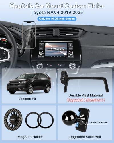 SKYLOTEC Car Phone Mount for 2017-2022 Honda CR-V CRV 5/7-inch Screen - color: Magnetic, size: 2017-2022 Honda CRV | 5/7-Inch