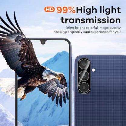 4+4 for Samsung Galaxy A25 5G Screen Protector Camera Lens Protector - size: Galaxy A25