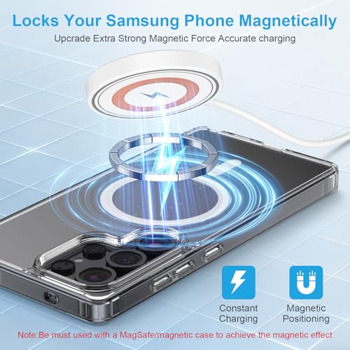 Magnetic Wireless Charger MagSafe Charger Fast Charging Pad for iPhone 18 Pro Max 17e 17 Pro Max Air 16 15 Plus 14 13 12, AirPods, USB-C/A Mag-Safe Charging Dock for Google Pixel 10a 11 Pro XL 10 Pro - color: White