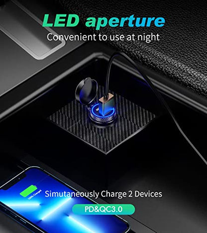 KEWIG 60W/5A USB C Car Charger