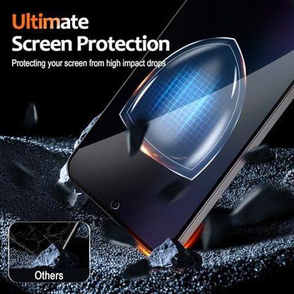 2 Pack Privacy Screen Protector for Samsung Galaxy A57, Tempered Glass Film full Coverage Anti Scratch, Anti-Spy, 9H Hardness, Bubble Free for Samsung Galaxy A57 Privacy Screen Protector - size: Samsung Galaxy A57